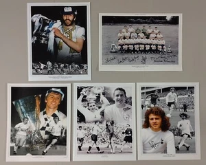 Tottenham Hot Spurs Football Legends Hand Signed Package of 5 12x16 Photos. : A - Picture 1 of 5
