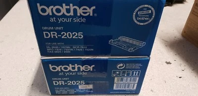 2 x Genuine Brother DR2025 Drum for HL2030,2040,2070N MFC7220, 7225N - Image 1 of 3