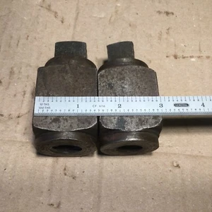 (2) HD Heavy Duty Screw Jack Leveling Blocks Parallels Machinist/Millwright - Picture 1 of 9