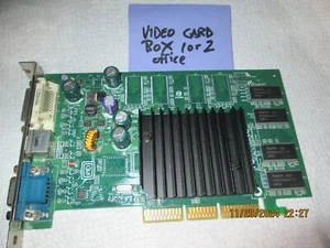 DELL CN-0G0001-44571 DELL NVIDIA 128MB VGA/DVI/S-VIDEO AGP GRAPHICS CARD B6-3(6) - Picture 1 of 3