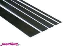 aXes Listello in carbonio pieno 3x15x1000 mm