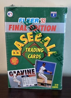 1993 Fleer Final Edition Factory Sealed Complete 310 Baseball Card Set - Image 1 of 4