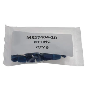 New Aircraft Hose Fitting P/N 471-2D, MS27404-2D - Pack of 9 - Picture 1 of 2
