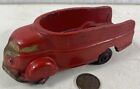 Vintage 1930'S Sun Rubber Co Red Deco Truck About 4 1/2?