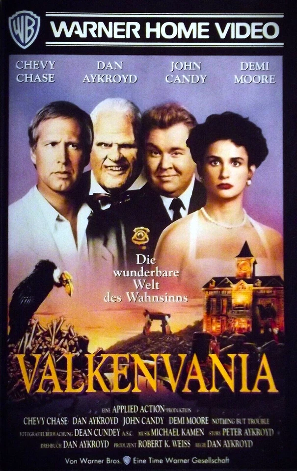 Valkenvania * KULT ~ ERSTAUFLAGE * RAR * Chevy Chase * Dan Aykroyd * John Candy  - Bild 1 von 4
