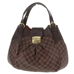 LOUIS VUITTON LV Sistina GM Used Shoulder Bag Damier Leather M41540 #AG910 A - Picture 1 of 21