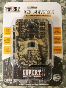 Covert Red Maverick Scouting Game Camera 12MP MEGAPIXEL 42 Infrared LED's 5335 - Picture 1 of 2