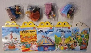 McDonalds Disneyland Paris Happy Meal Figuren x VIER plus Boxen (1996) - Bild 1 von 6