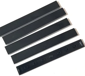 Lego 1x8 Fliese schwarz Teil 4162 Menge 5 - Bild 1 von 1