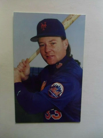 1994-95-NEW YORK METS-Kelly Stinnett POSTCARD Cover