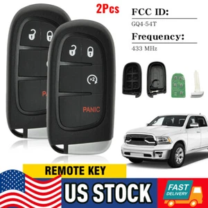 For 2013 2014 2015 2016 2017 2018 Dodge Ram 1500 2500 3500 Prox Remote Key Fob - Picture 1 of 12