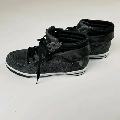 U.S. Polo Assn. Chambray серый высоты верхнего кружева кроссовки женский размер 7,5 M - Изображение 1 из 4