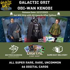 Topps Star Wars Card Trader Galactic Grit Obi-Wan Kenobi - ALL Super R R UC 66