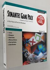 Symantec Game Pack Fun for Windows version 1.0 PC games 3.5 inch disk