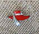 FASHION JEWELRY 12 RED HAT PEWTER PINS All New.