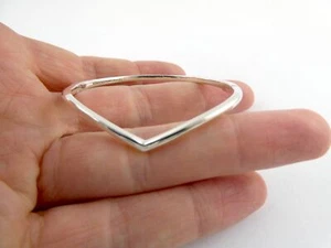 Authentic ALE Pandora Sterling Silver Shining Wish Bangle Bracelet 6.5 Inches - Picture 1 of 17