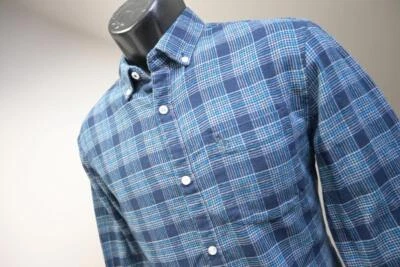 Penguin MunsingWear Flannel Dress Shirt Heritage Slim Fit Plaid Mens Sz Small - Image 1 of 4