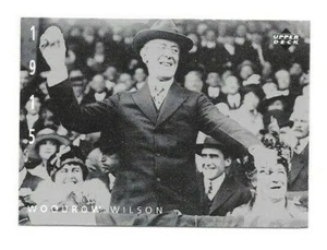 WOODROW WILSON AN AMERICAN EPIC PRESIDENTIAL CARD 21 FREE SHIPPING - Picture 1 of 2