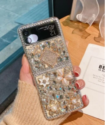 Linda funda protectora para teléfono Samsung Z abatible 4/Z plegable 4 5G brillante niñas mujeres Foto 1 de 4
