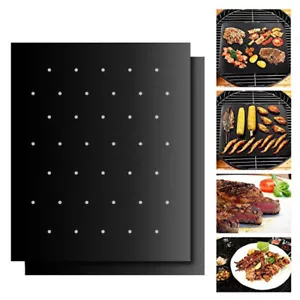 BBQ Grillmatte antihaft Unterlage Grillmatten Folie Back Matte Bratfolie Set - Bild 1 von 46