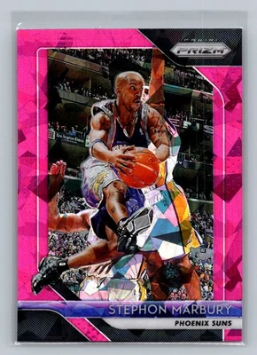 Panini Prizm #265 2018-19 Stephon Marbury Prizms Pink Ice Foto 1 de 2