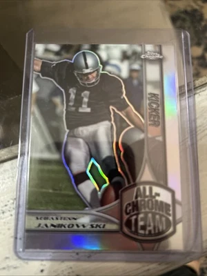 2024 Topps Chrome - All-Chrome Team Sebastian Janikowski #ACT-24 Refractor - Image 1 of 2