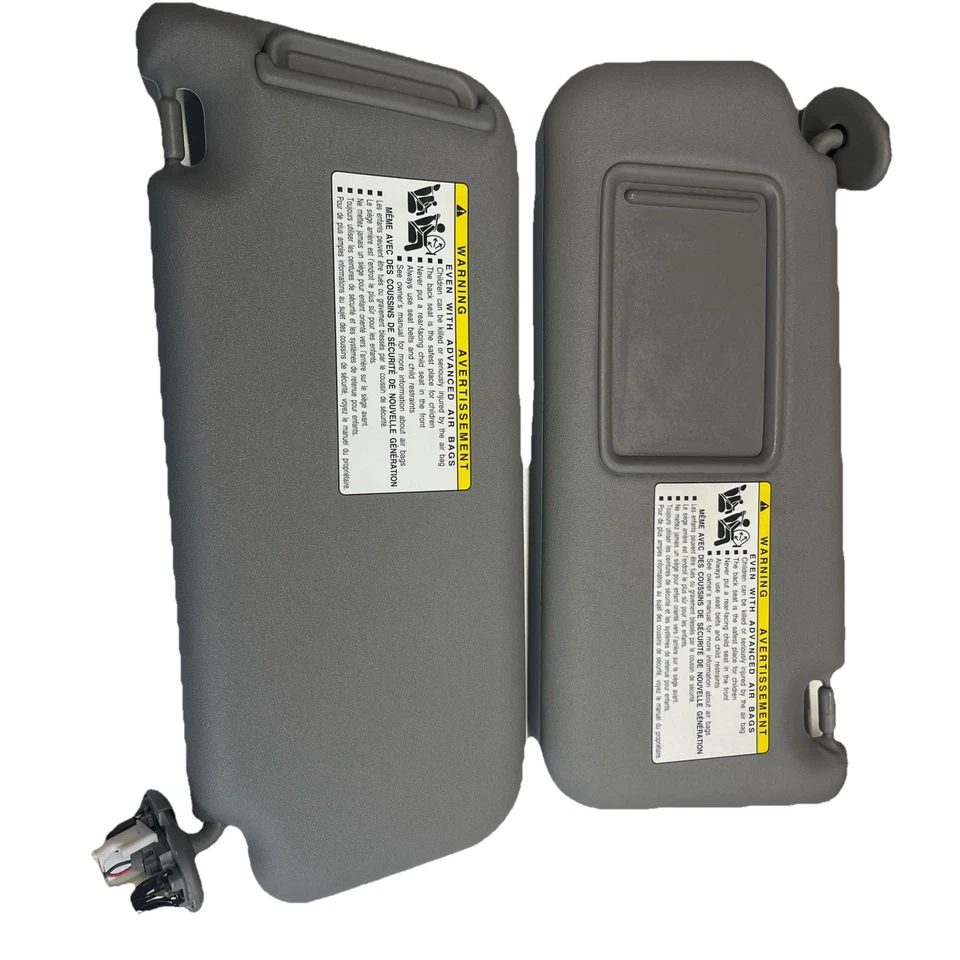 Juego de parasol Toyota RAV4 2006-12 par de parasoles OEM gris genuino Foto 1 de 4