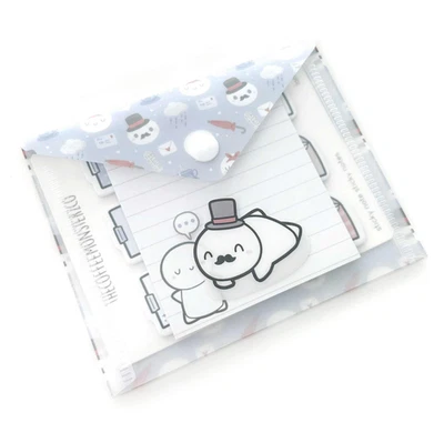 THECOFFEEMONSTERZCO NEW The Coffee Monsterz Co TCMC Small Plastic Sticker Envelope - London