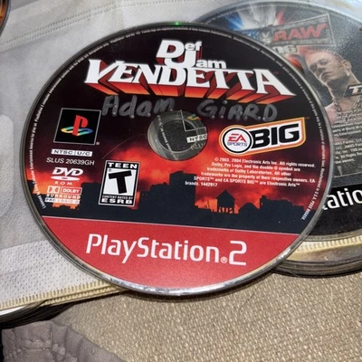 Def Jam Vendetta (Sony PlayStation 2, 2003) PS2 Video Game Disc Only #gi10 - Image 1 of 4
