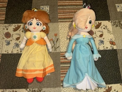 Super Mario - Peluche Rosalina (19 pulgadas) y Peluche Margarita (17 pulgadas) Lote de 2 Foto 1 de 2