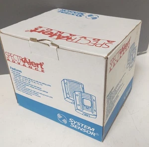 🔥NEW Spectr Alert SPSWK-CLR-ALERT White Wall Speaker Strobe Fire Alarm - Picture 1 of 5