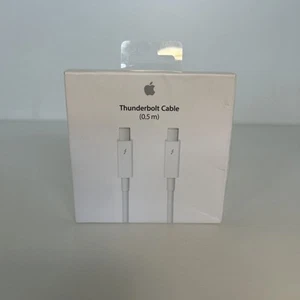 Boxed Apple A1410 Thunderbolt 2 to Thunderbolt 2 Cable - 0.5 m (MD862ZM/A) -rare - Afbeelding 1 van 3