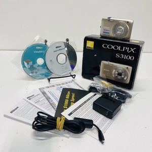 Nikon COOLPIX S3100 14.0MP Compact Digital Camera - Picture 1 of 8