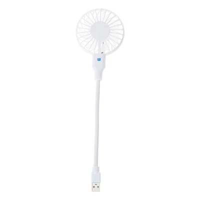 Bendable USB Desk Fan Quiet Operation Adjustable Direction 1 Speed Setting - Image 1 of 4