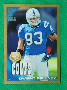 2010 Topps GOLD #129 /2010 Dwight Freeney HOF Indianapolis Colts - Bild 1 von 3