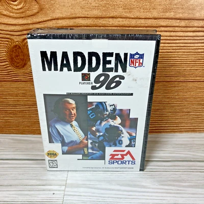 John Madden NFL 96  Sega Genesis, 1995 SEALED with Protector - Read Desc - Image 1 of 4