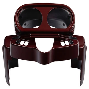 Instrument Housing Fit For Road Glide 15-23 Mysterious Red/Velocity Red Sunglo - Picture 1 of 7