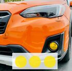 For 2018-2023 Subaru Crosstrek XV YELLOW Fog light Overlay Tint Precut Vinyl