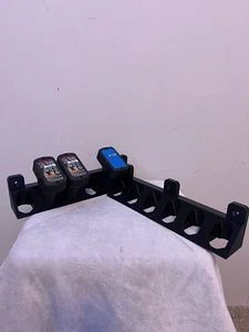6 Battery Holder for SnapOn 14.4v Batteries CarbonFiber - Picture 1 of 5
