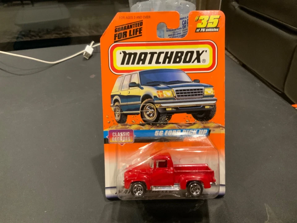 CAMIONETA PICKUP FORD '35 '55 '56 MATCHBOX ACTUALIZADA 4/8/25 Foto 1 de 1