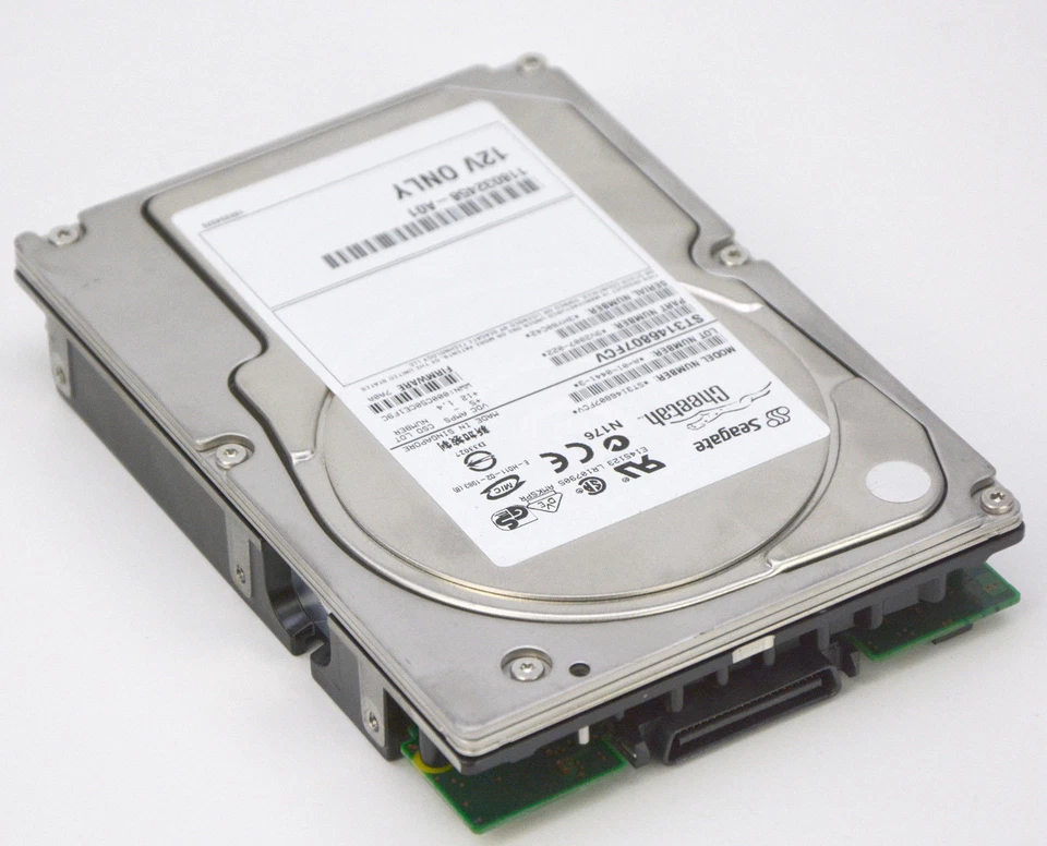 146GB HDD Seagate Cheetah Harddrive ST3146807FCV 9V2007-022 #F95 mm - Image 1 of 1
