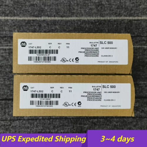1747-L552 SER C SLC500 SLC 5/05 CPU Processor Unit Module UPS Shipping - Image 1 of 1