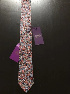 Corbata Gianni Feraud Liberty Ragged Robin  Foto 1 de 4