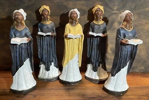 Figurine of 5 African women singing in church - 10 1/4" - Picture 1 of 8