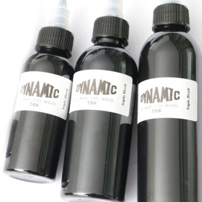 30-120ML Tattoo Tinte True Black Ungiftig Pigment Professionelle DIY Schwarze DE - Bild 1 von 4