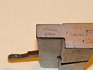 1/2 INCH DOUBLE BOXED BEAD PLANE by COLLINS, UTICA ** - Picture 1 of 5