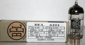 6201 BEL "O" GETTER GOLD PIN MADE IN INDIA Amplitrex AT1000 Tested QTY 1PC - Bild 1 von 9