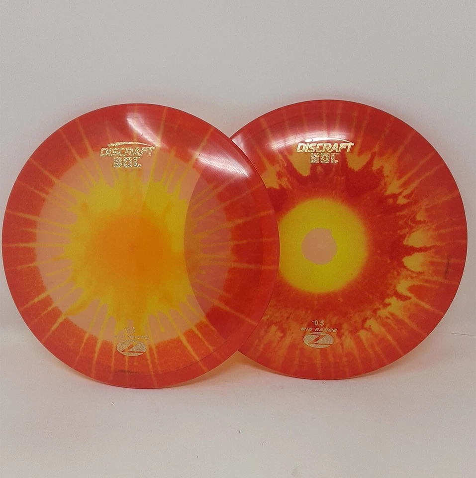Set of (2) Discraft Elite Z Sol Fly Dye Gold Sparkle Foil 170-2g FREE SHIPPING 2 - Image 1 of 1