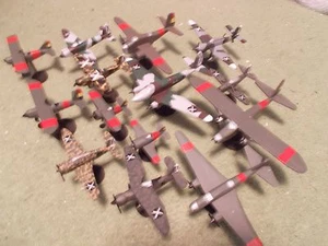 Spanish Civil War Aircraft Collection (14) Built and Painted Models, 1/144 Scale - Picture 1 of 3