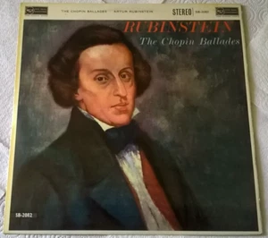 SB-2082 RCA red seal Living Stereo 1st Edition Rubinstein Chopin Ballades - Picture 1 of 3
